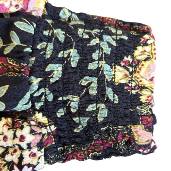 💐LOFT Multicolor Floral Long Sleeve Blouse Sz.S - Picture 5 of 6